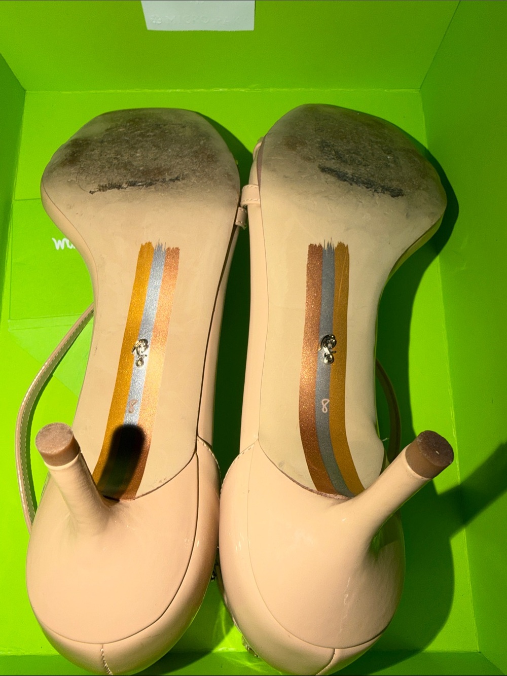 Sam Edelman Brown Strappy Heels - Picture 8 of 10